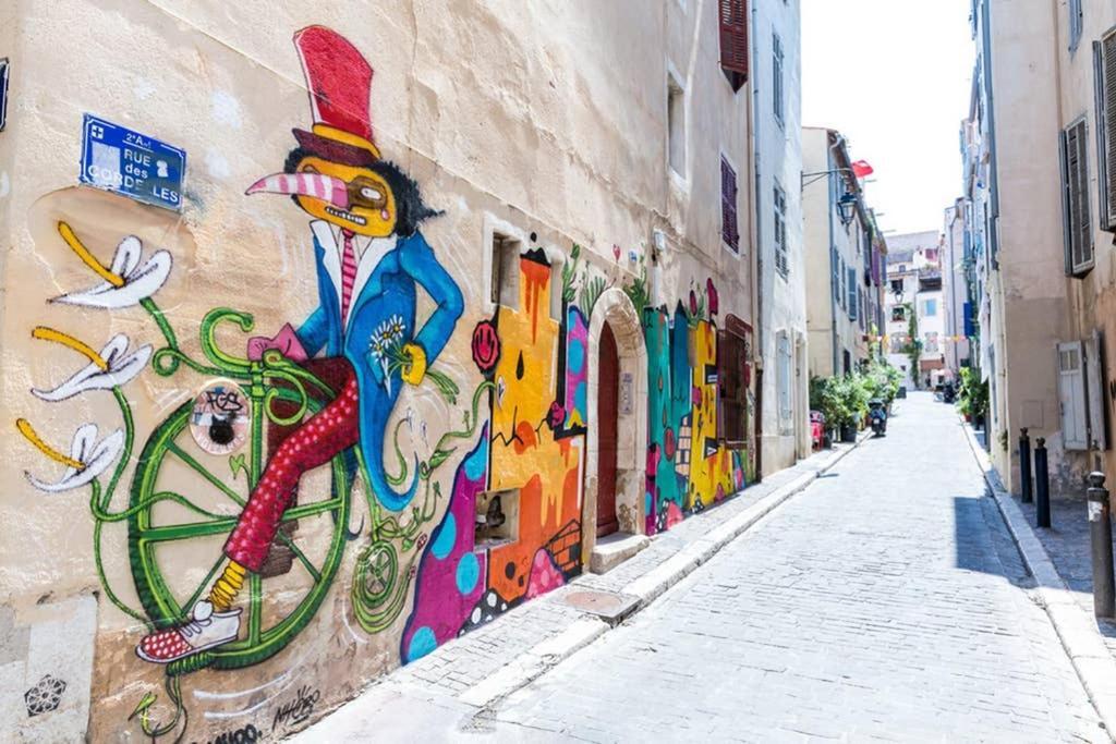 La Sardine Au Coeur Du Panier Leilighet Marseille Eksteriør bilde