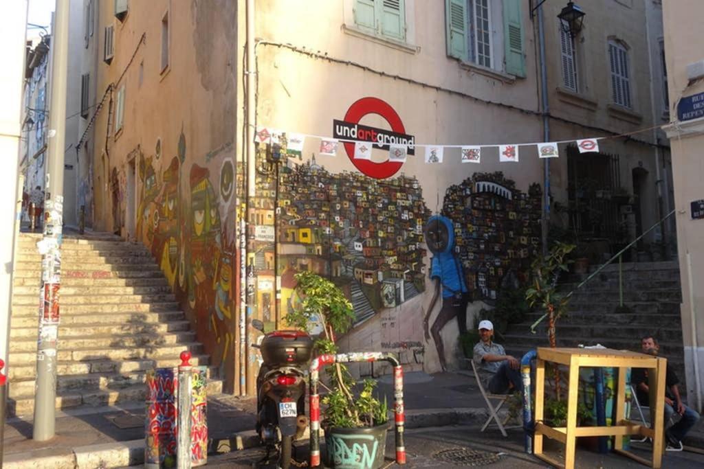 La Sardine Au Coeur Du Panier Leilighet Marseille Eksteriør bilde