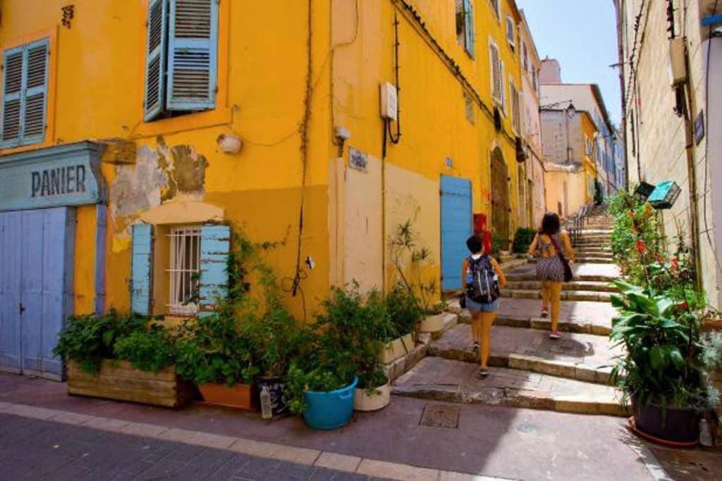 La Sardine Au Coeur Du Panier Leilighet Marseille Eksteriør bilde